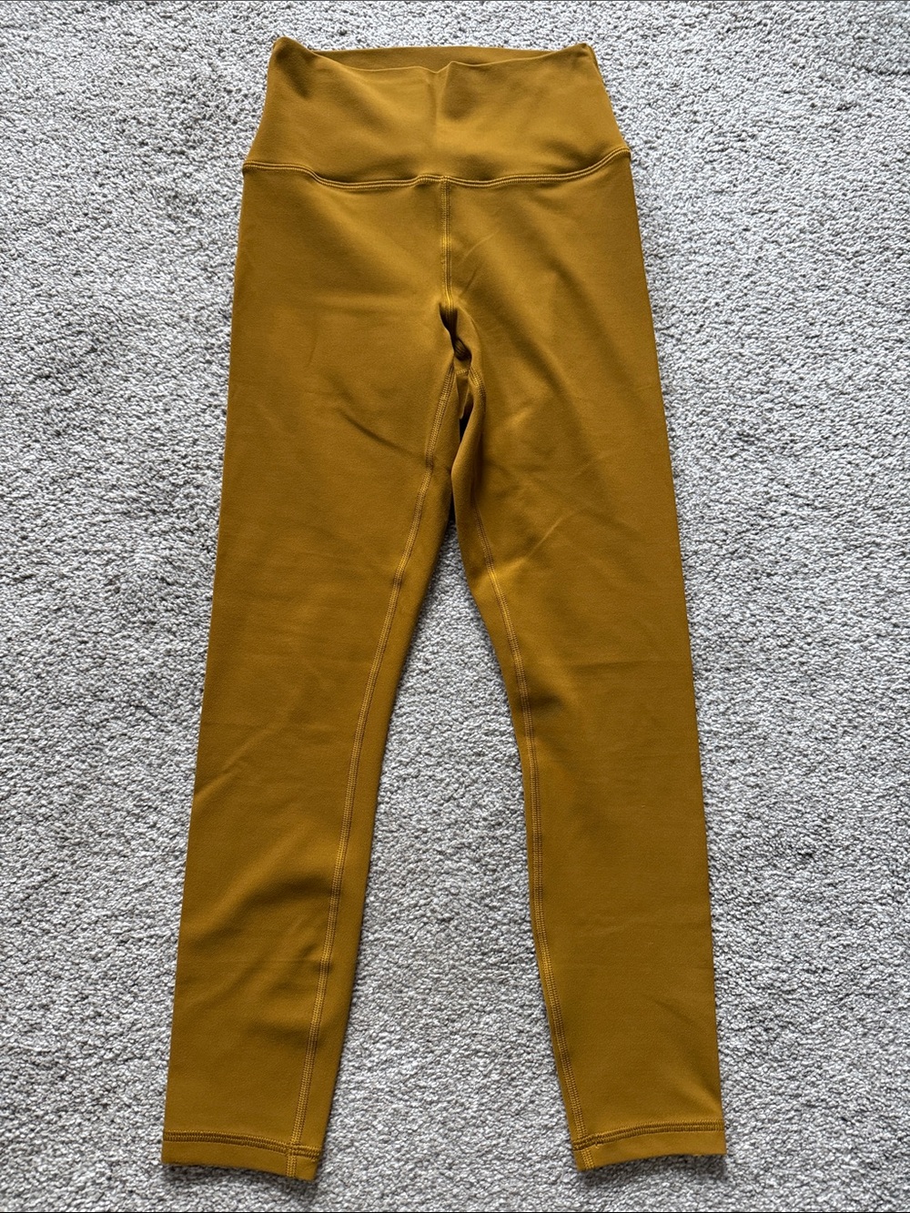 Athleta Transcend 7/8 High-Waist Leggings in Brass. Size XS